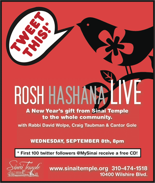 Tweet This! Rosh Hashana Live